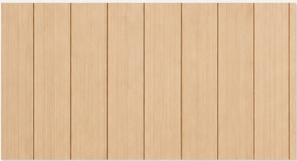 Vertical grain Hemlock boards