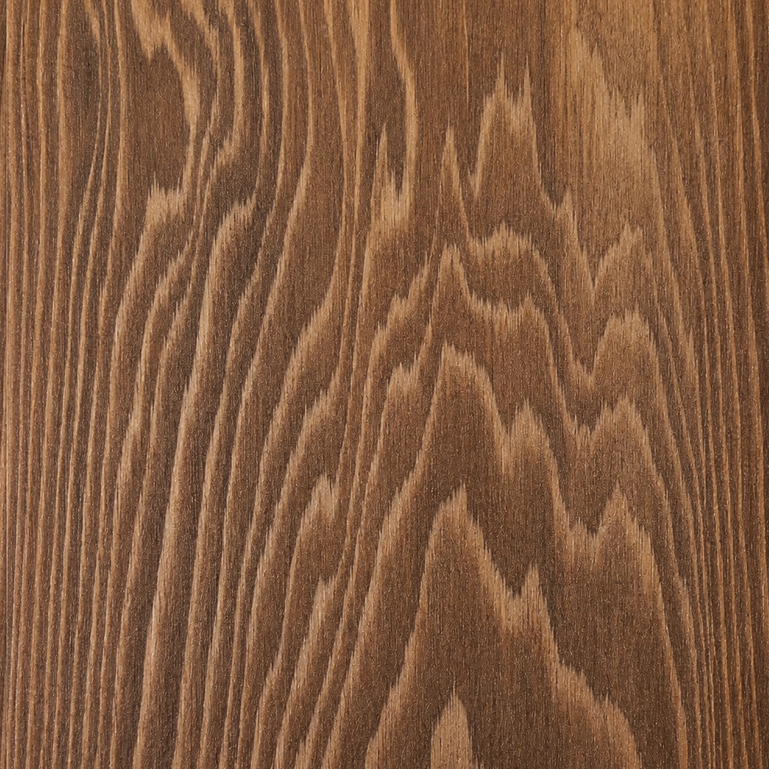 Teak mixed grain siding finish