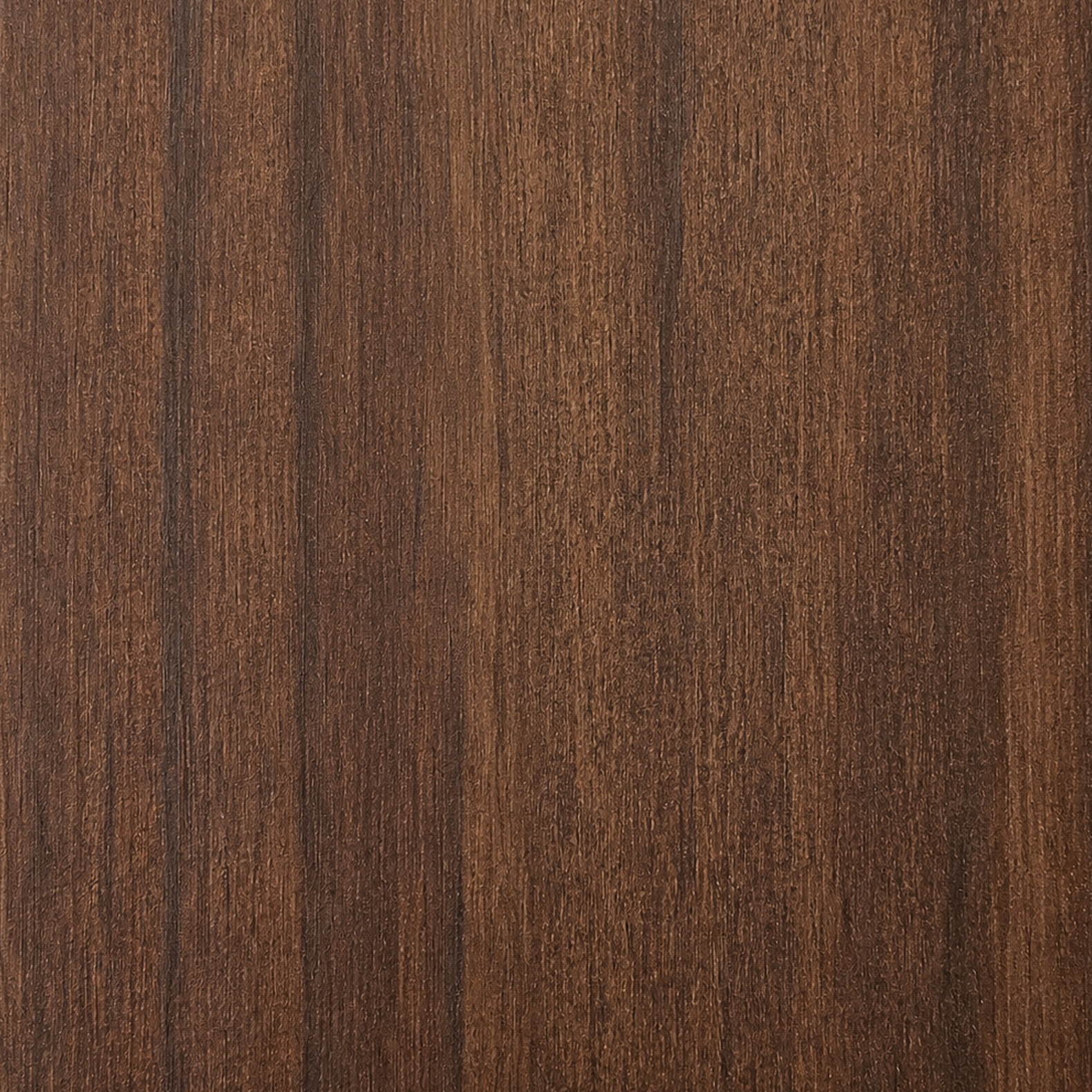 Teak vertical grain siding finish