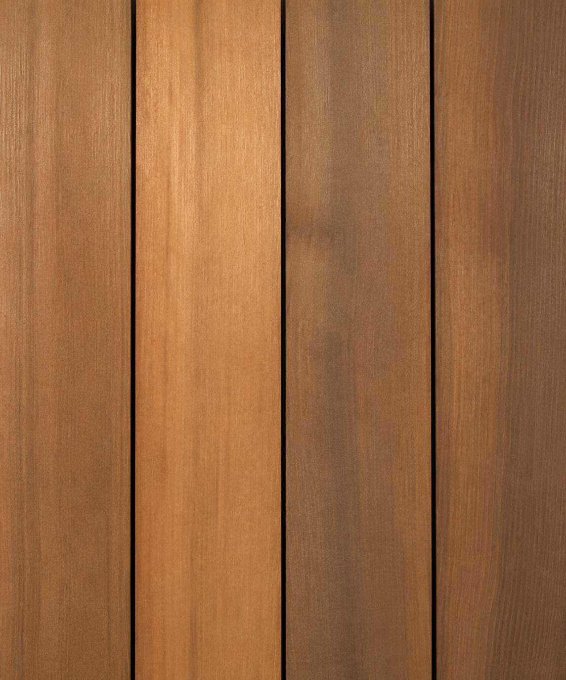 Thermally modified Hemlock siding boards