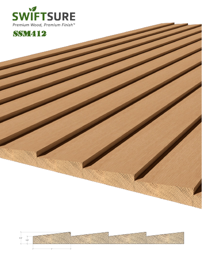 Preview of SSM 412 tambour profile