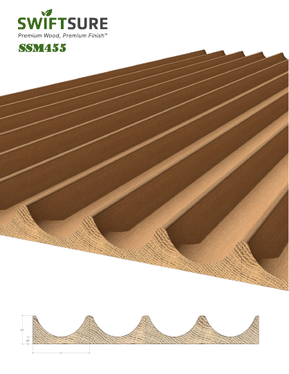 Preview of SSM 455 tambour profile