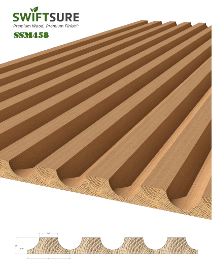 Preview of SSM 458 tambour profile