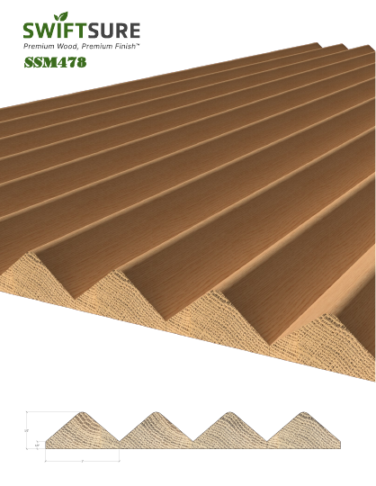 Preview of SSM 478 tambour profile