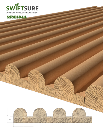 Preview of SSM 484A tambour profile