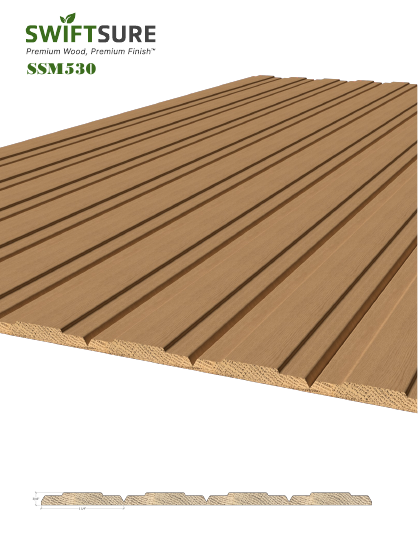 Preview of SSM 530 tambour profile