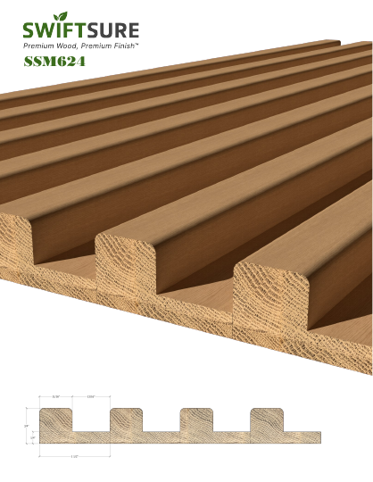 Preview of SSM 624 tambour profile
