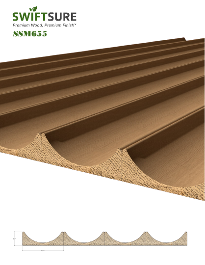 Preview of SSM 655 tambour profile