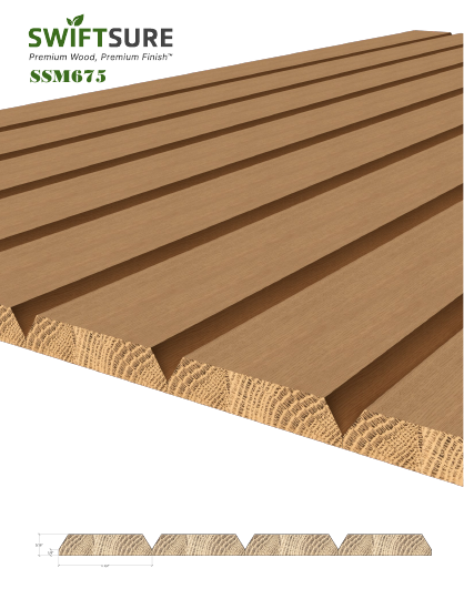 Preview of SSM 675 tambour profile