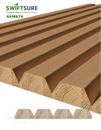Preview of SSM 676 tambour profile